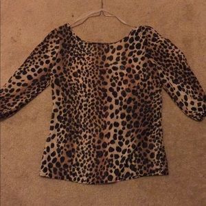 Auditions Boutique Cheetah Top